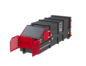 CP30 with front comb bin lifter